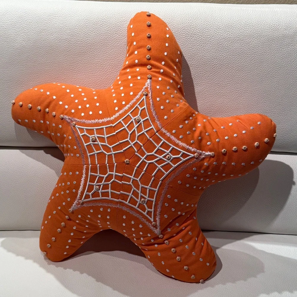 Rightside Designs Accent Pillow Starfish Shape